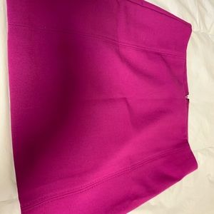 Hot pink Loft size 10 lined mini skirt